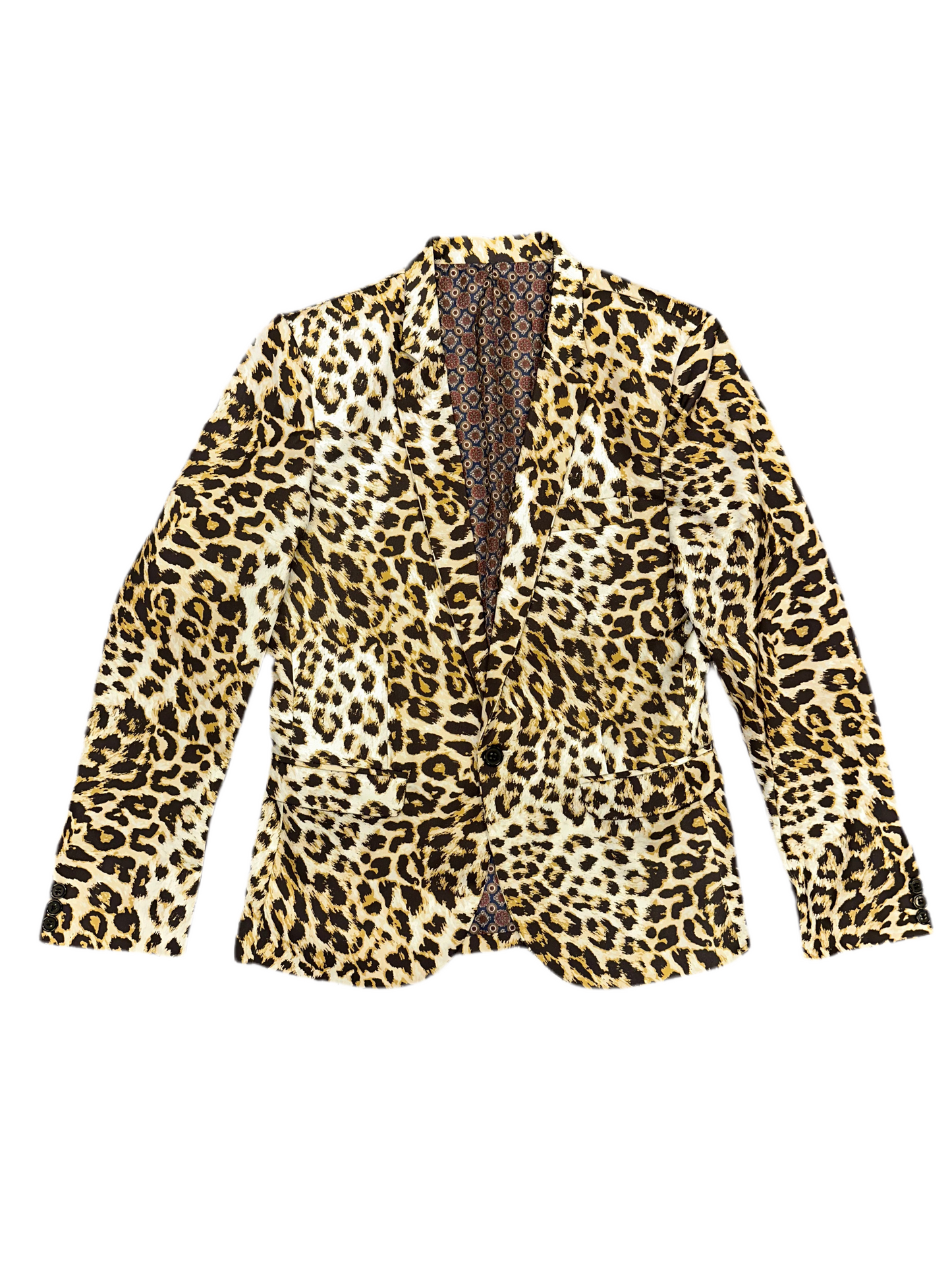 Vintage Cheetah Blazer