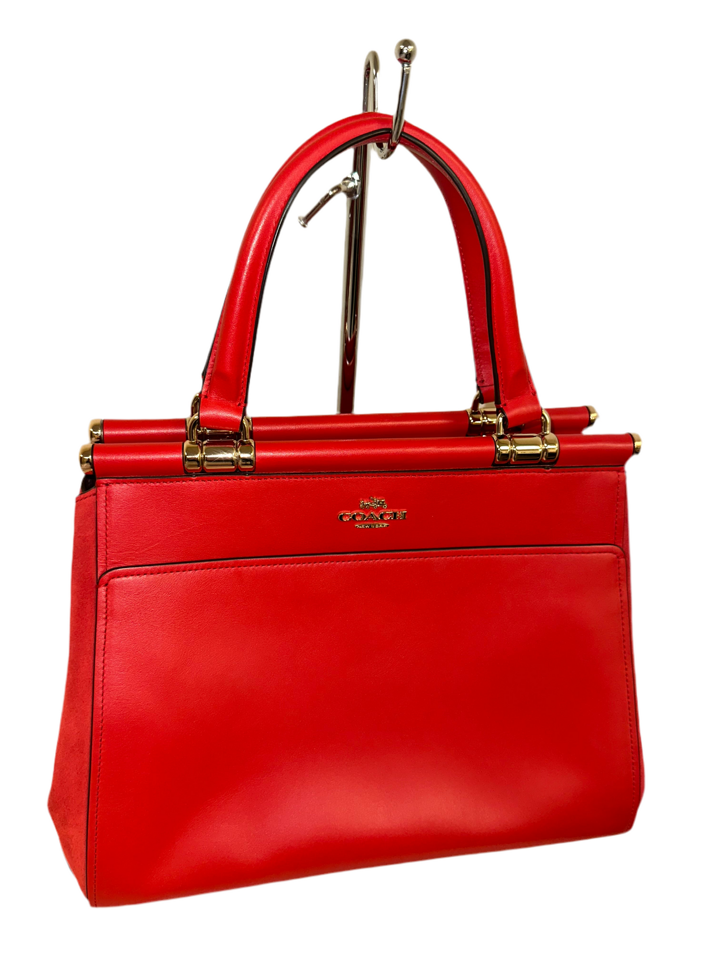Red Coach Handbag