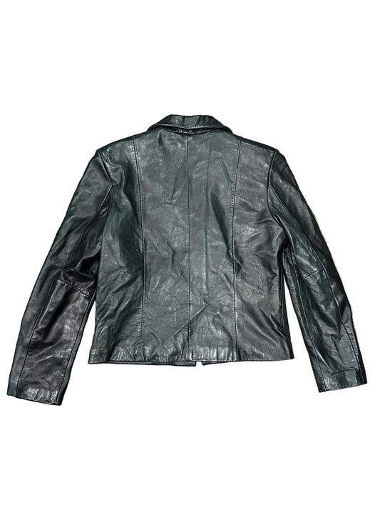 Vintage Black Leather Jacket