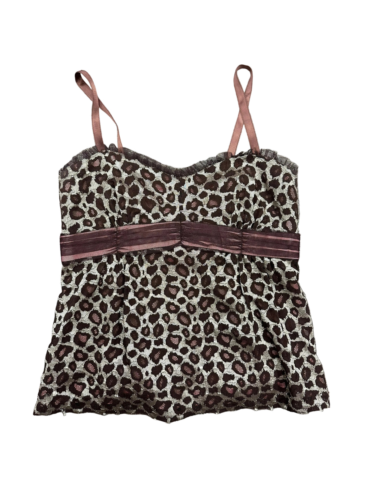 Vintage Nanette Lepore Leopard Tank Top