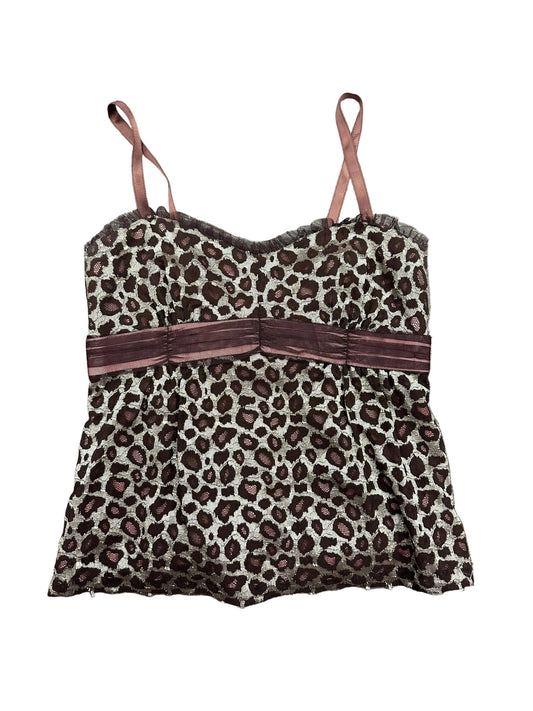 Vintage Nanette Lepore Leopard Tank Top