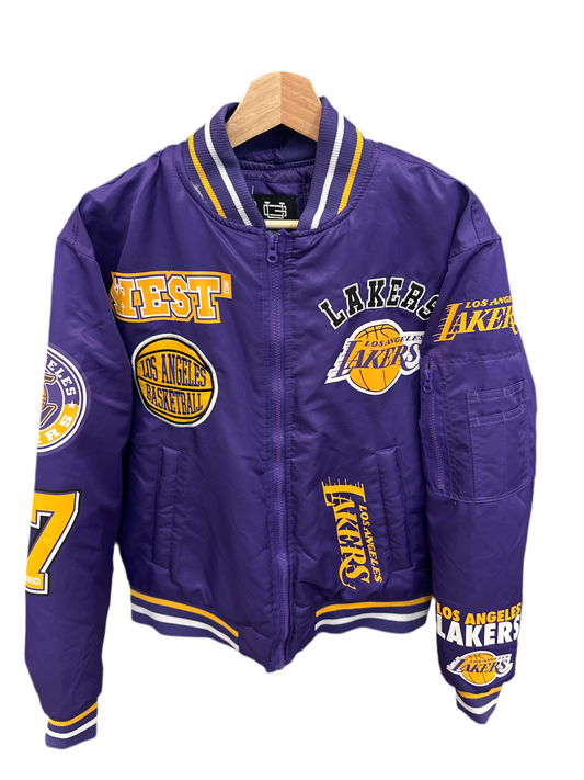 Vintage Lakers Bomber Jacket