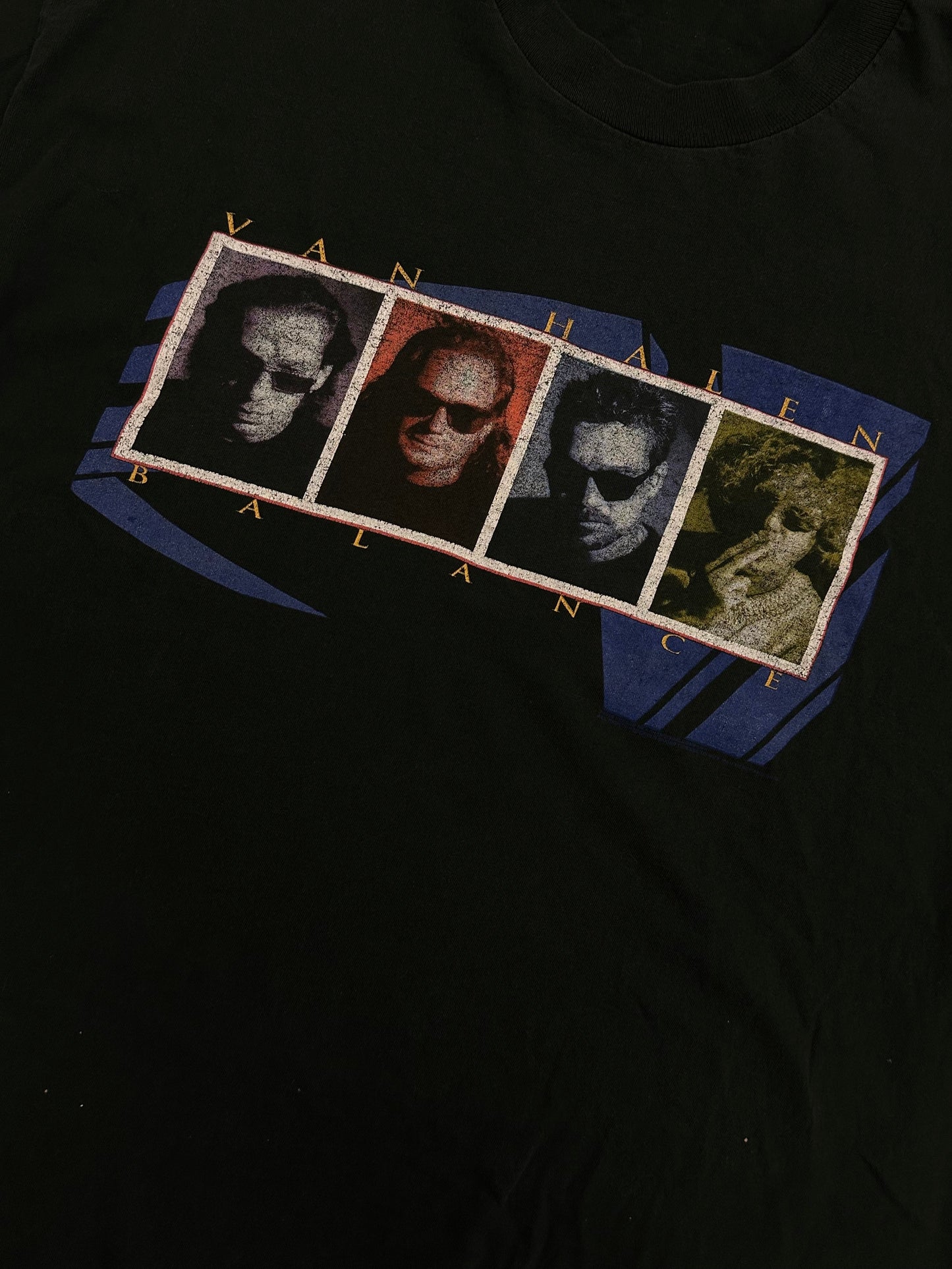 Vintage Van Halen Concert Tee Shirt