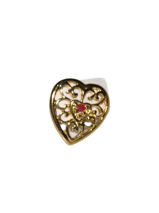 Vintage Small Heart Pin
