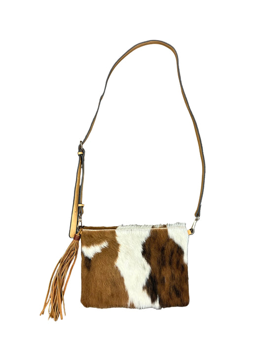 Vintage Ponyhair & Leather Crossbody Purse