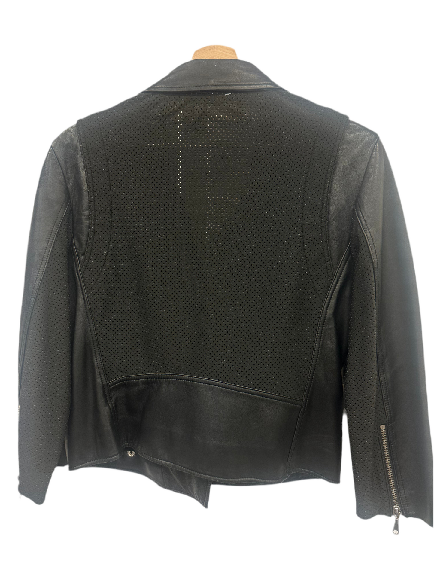 Vintage Leather Moto Jacket