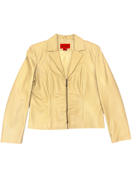Vintage Tan Leather Jacket