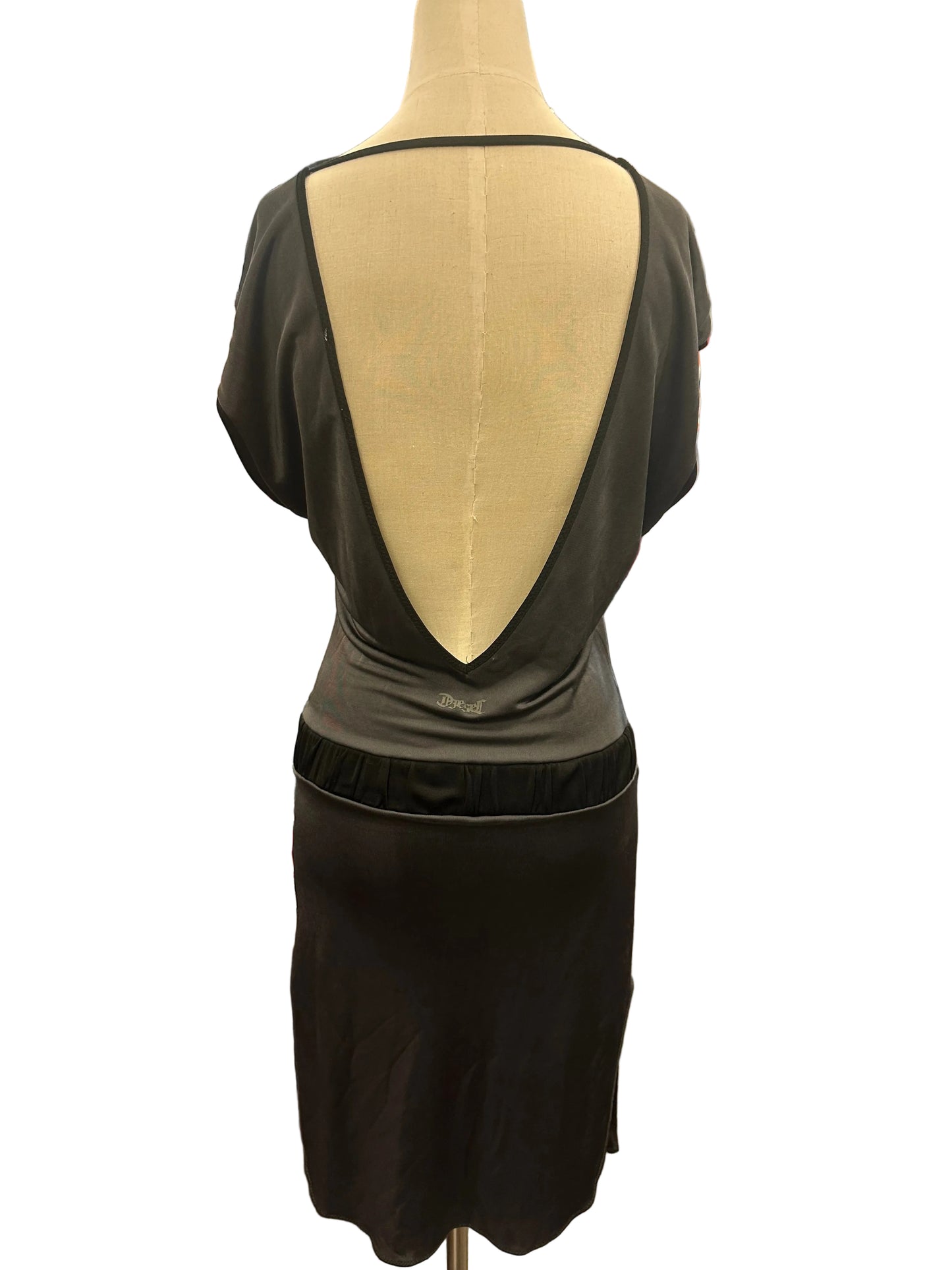 Diesel Low Back Drop Waist Dress