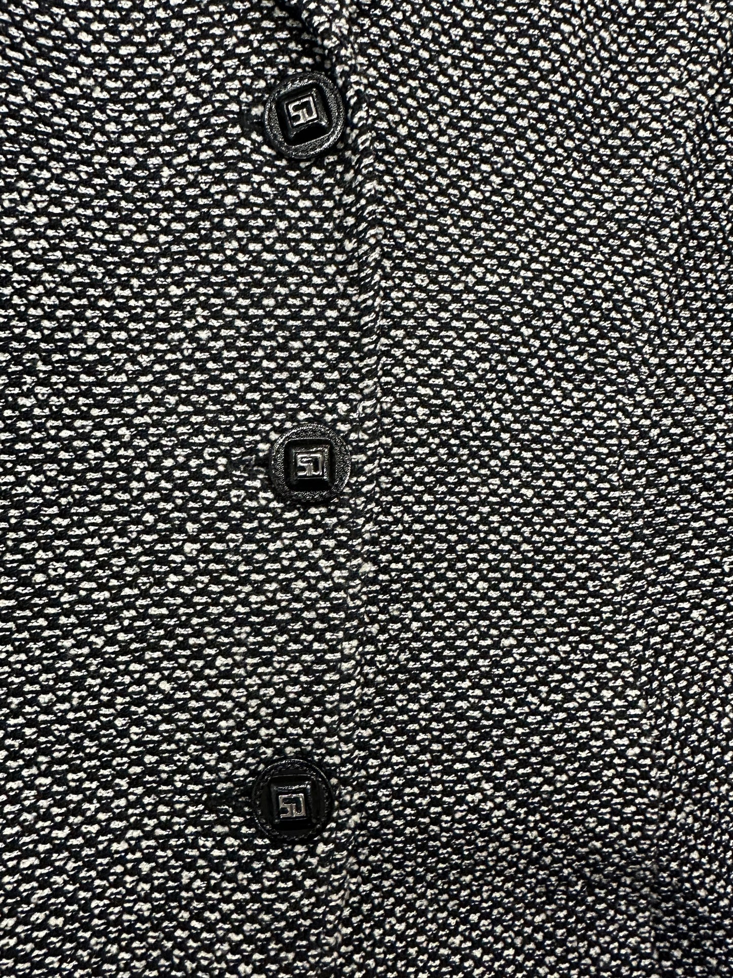Vintage St. John Blazer with Leather Details