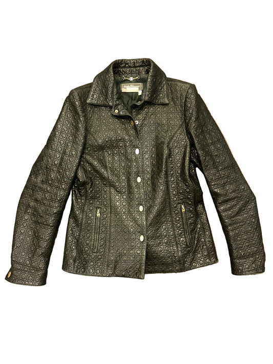Vintage Ferragamo Leather Jacket