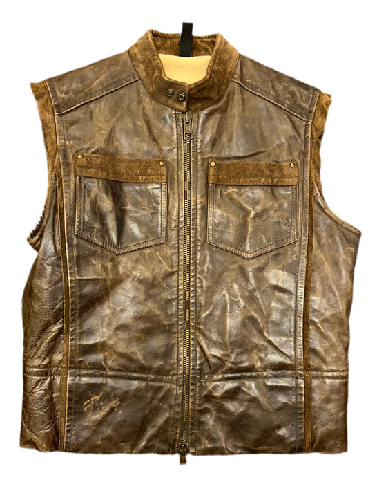 Vintage Dsquared2 Leather Vest