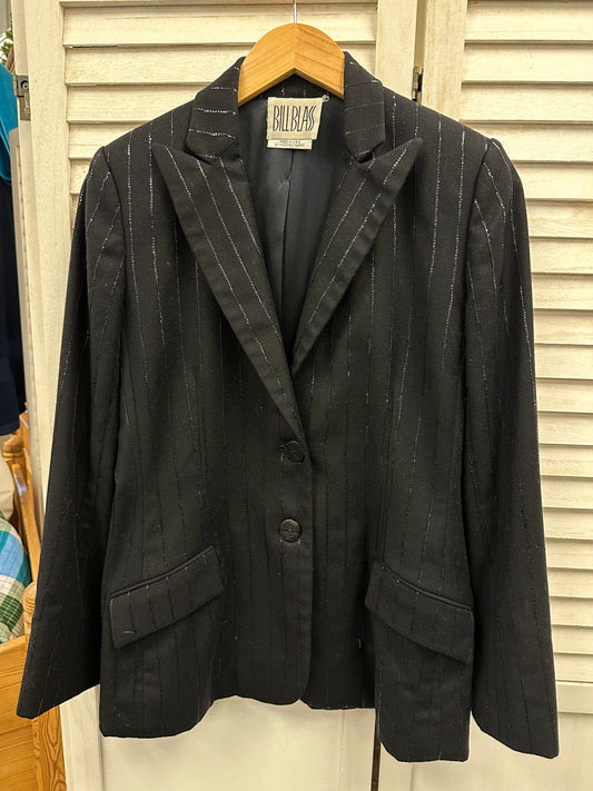 Vintage Sparkly Pinstripe Blazer