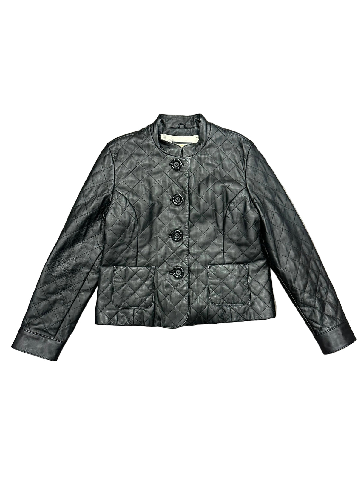 Vintage Quilted Leather Jacket