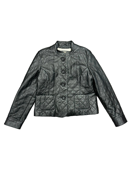 Vintage Quilted Leather Jacket