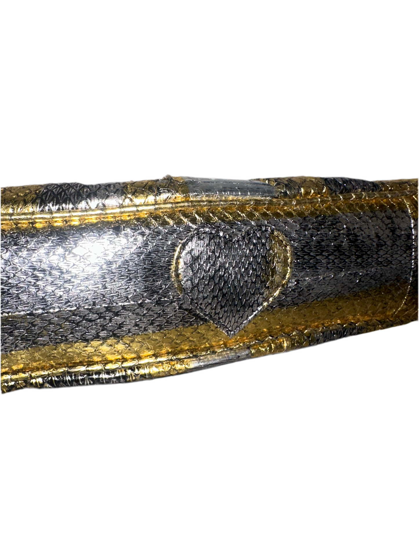 Vintage Metallic Clutch