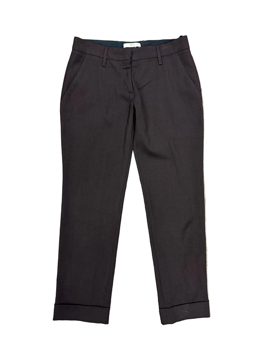 Vintage Brown Prada Straight Leg Trousers