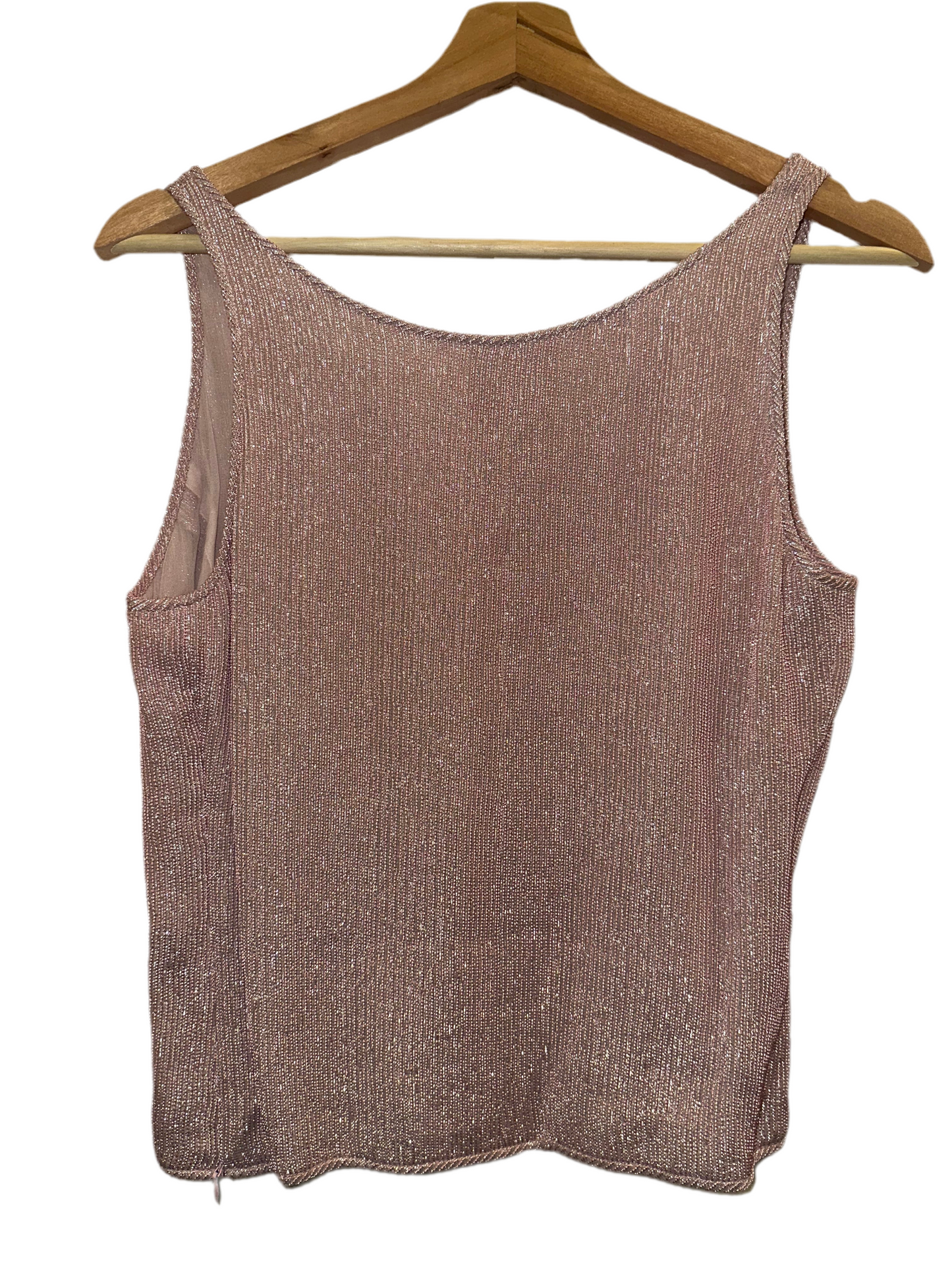 Vintage Sparkly Pink Cami