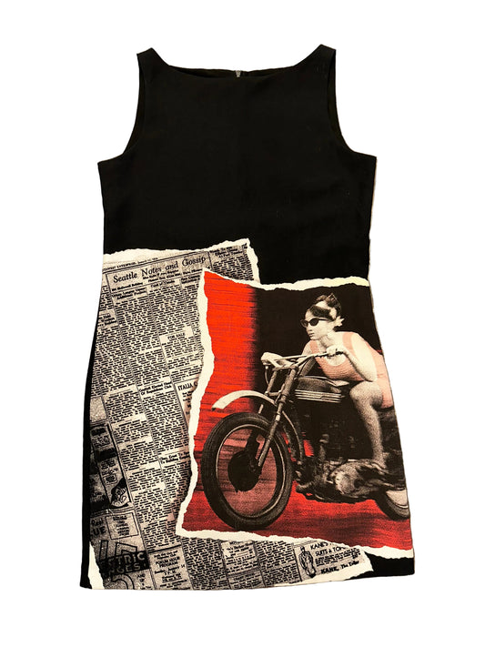 Vintage Moschino Motorcycle Dress