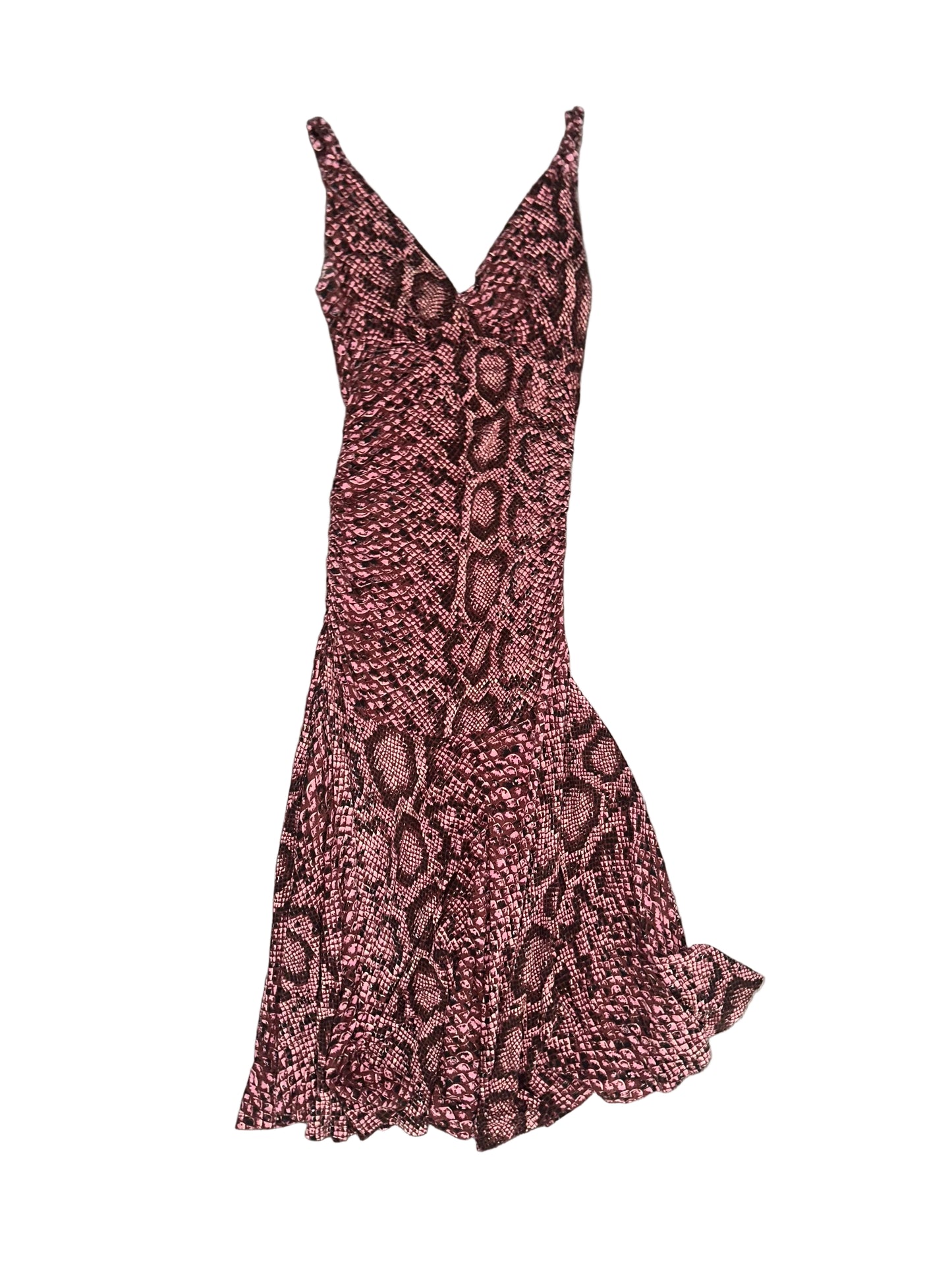 Vintage Betsey Johnson Snakeskin Dress