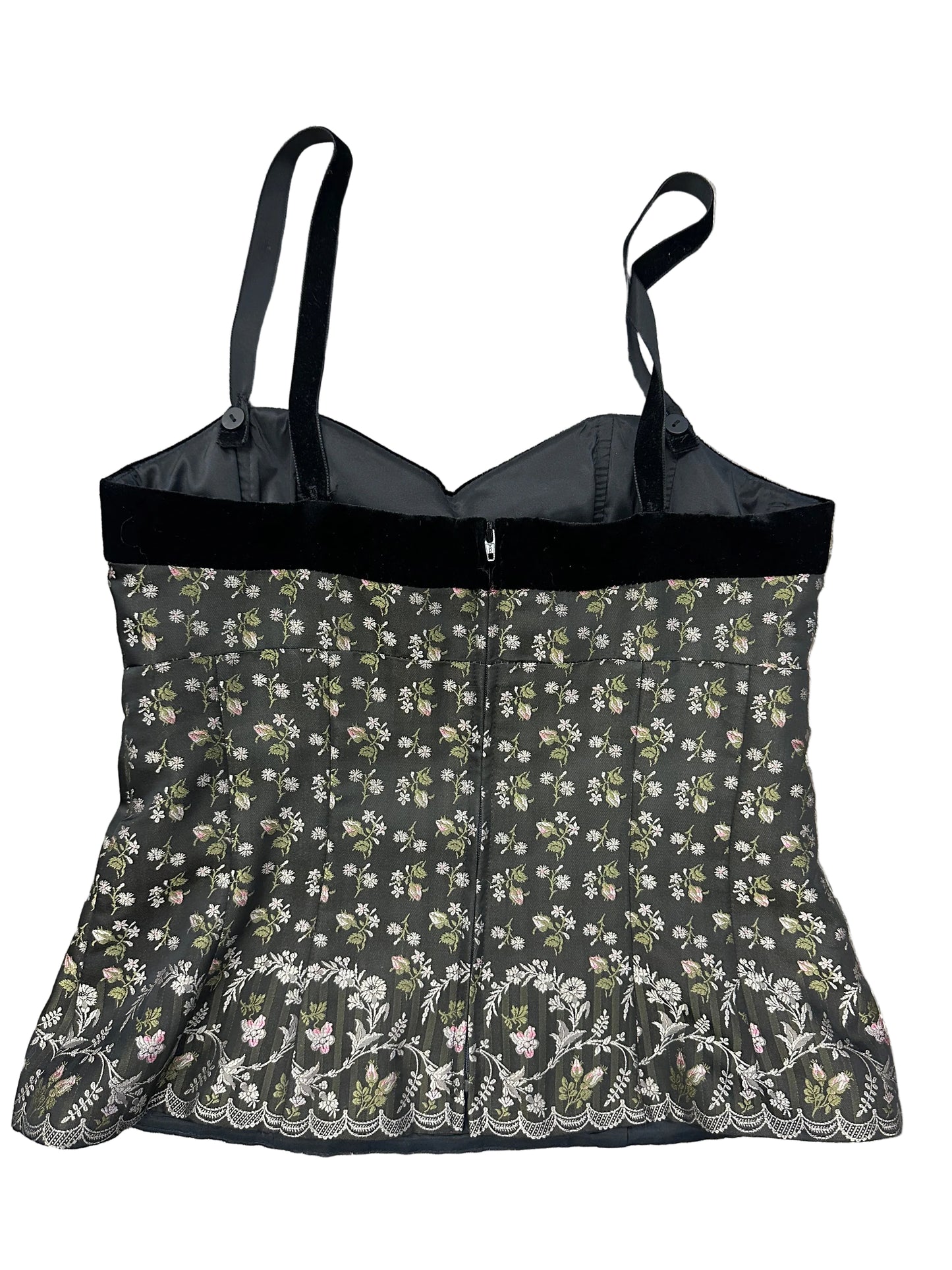 Vintage Black Bow Cami