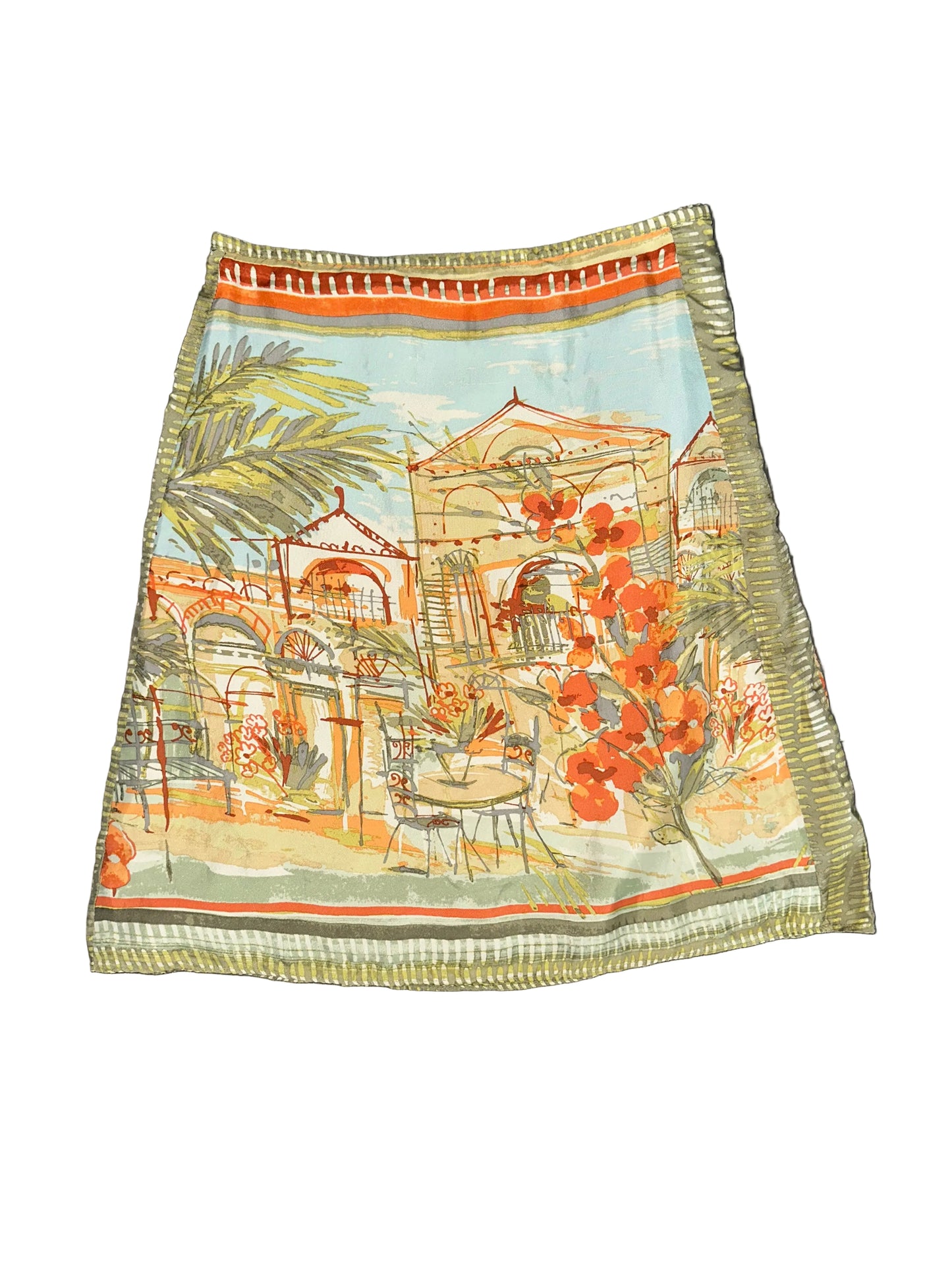 Vintage Silk Skirt
