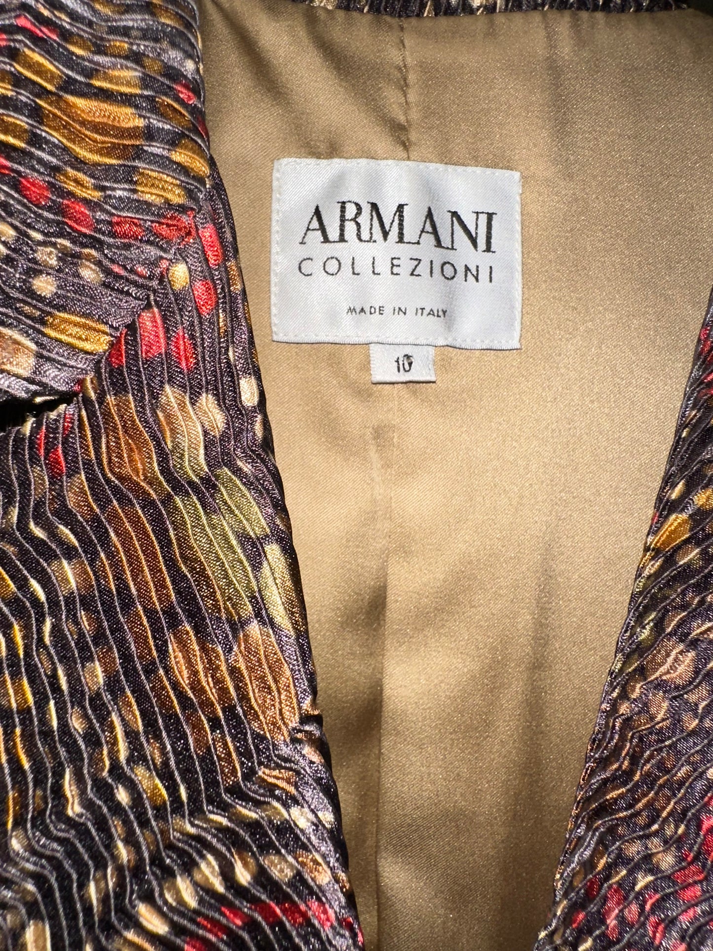 Vintage Floral Armani Blazer