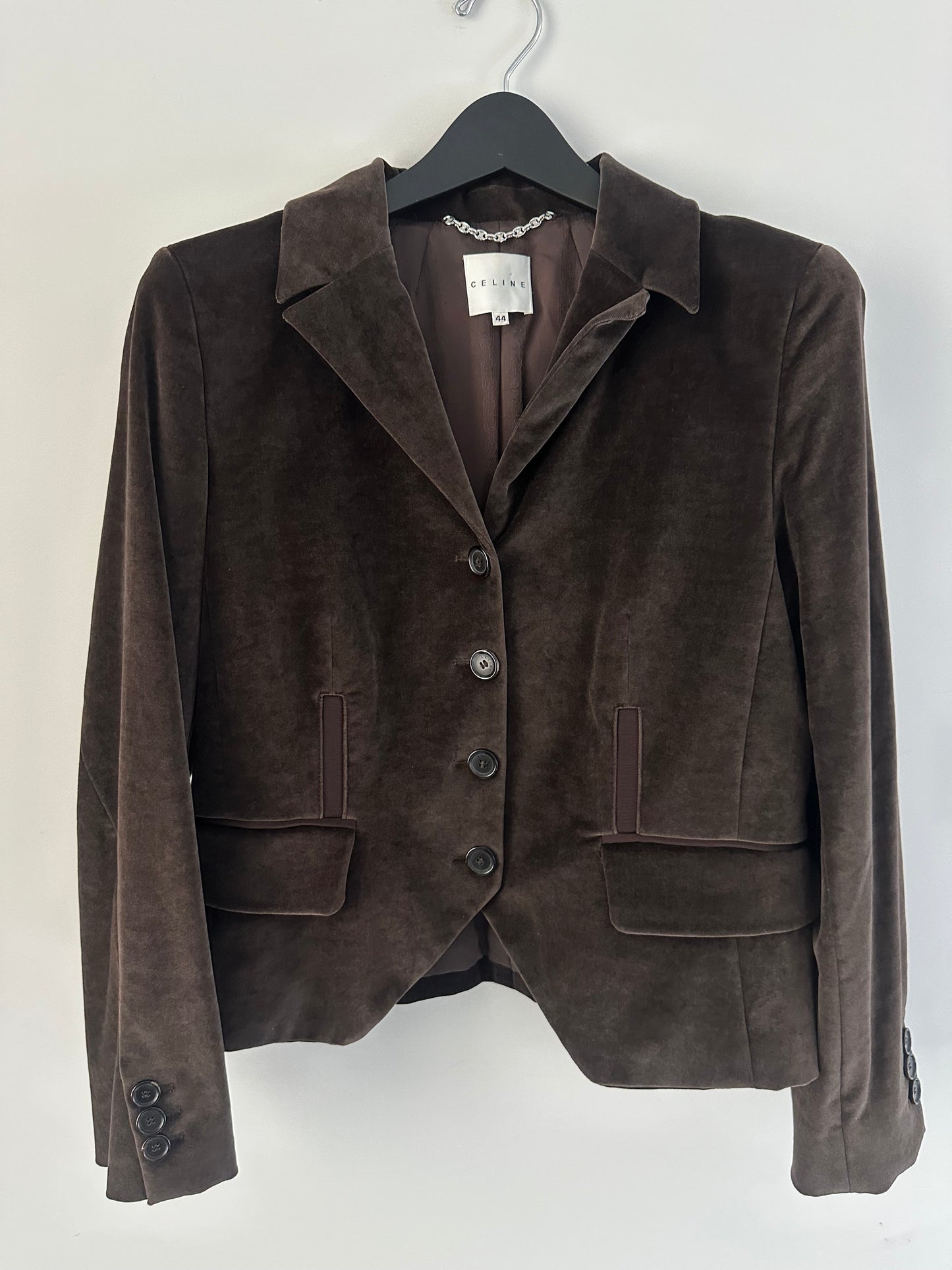 Vintage Celine Brown Blazer