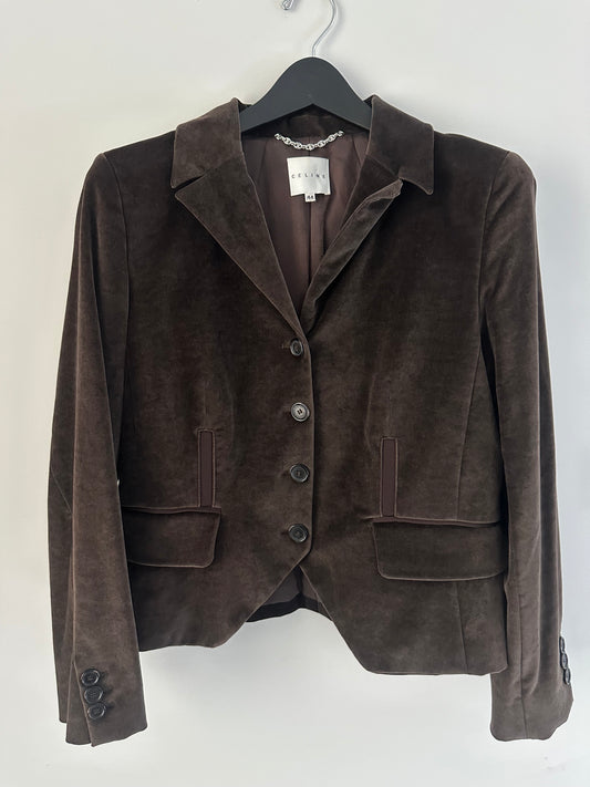 Vintage Celine Brown Blazer