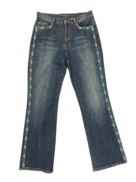 Vintage Ralph Lauren Jeans with Turquoise Beading