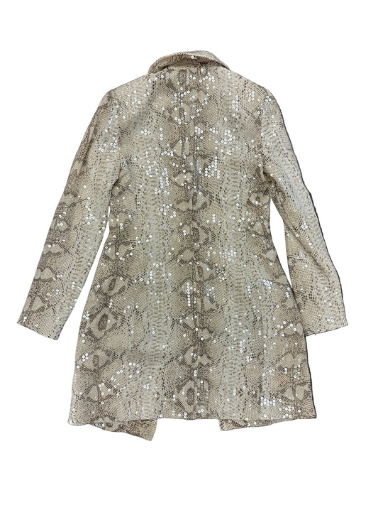 Vintage Sequins Snakeskin Jacket