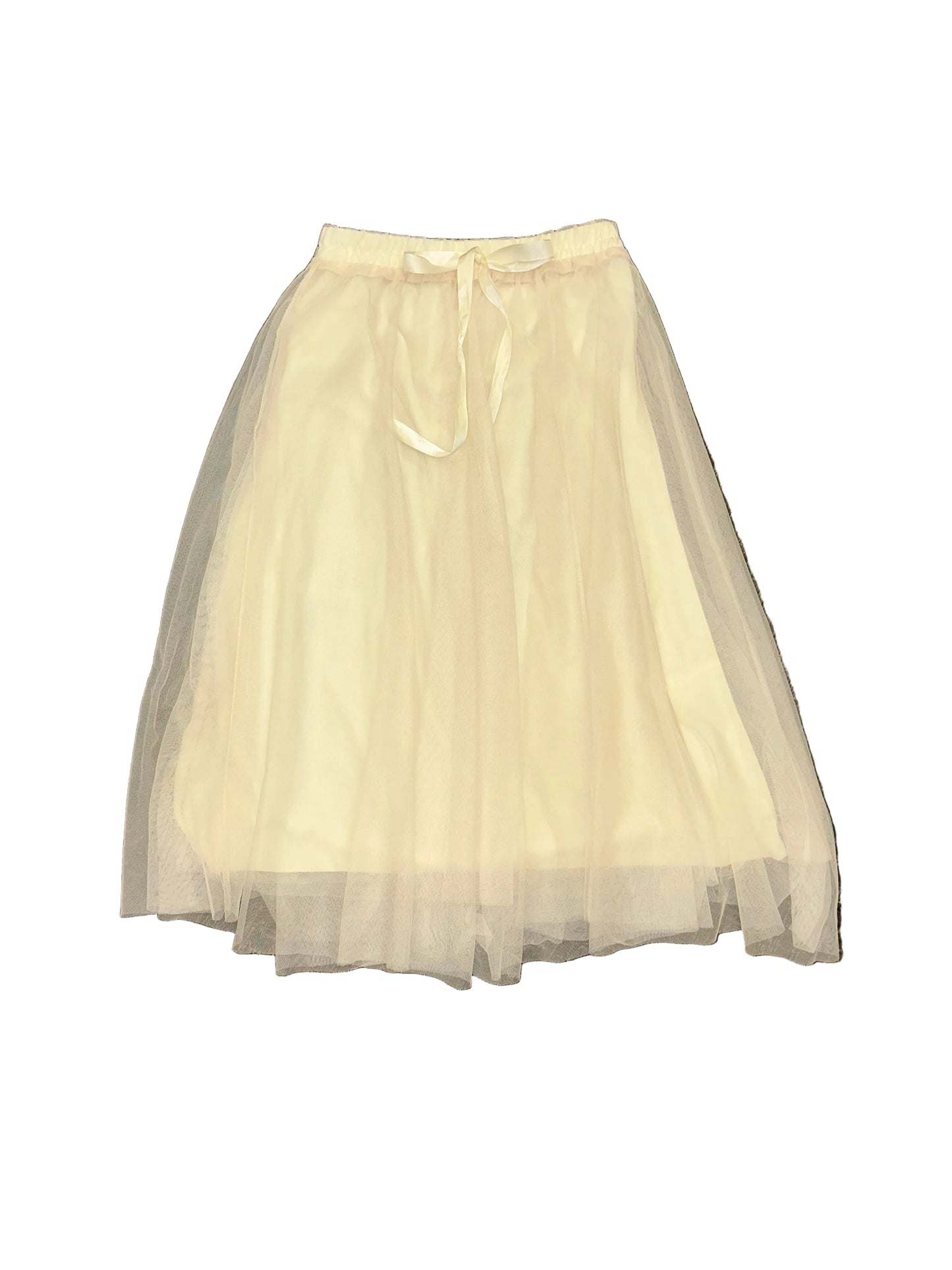Vintage Tutu Long Skirt