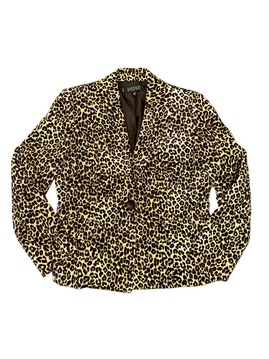 Vintage Cheetah Print Blazer