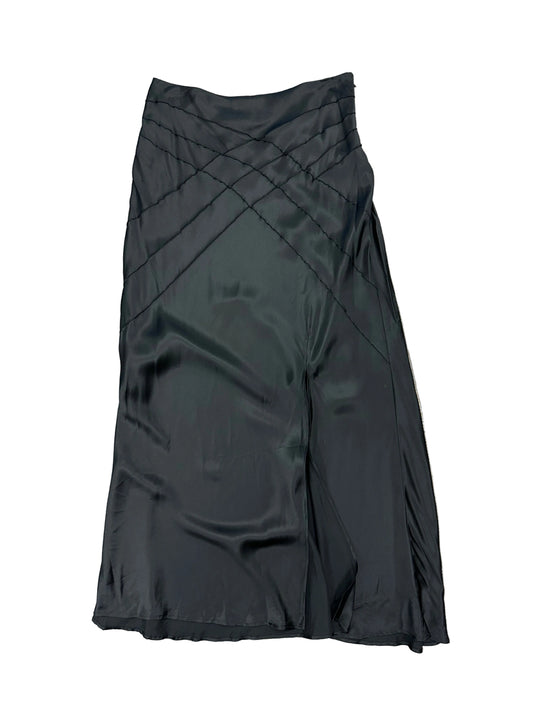 Vintage Silk Maxi Skirt