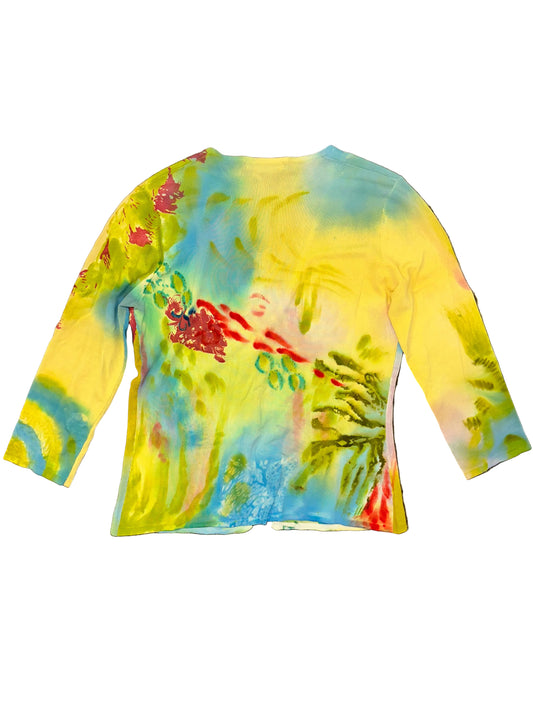 Vintage Marilyn Monroe Watercolor Cardigan