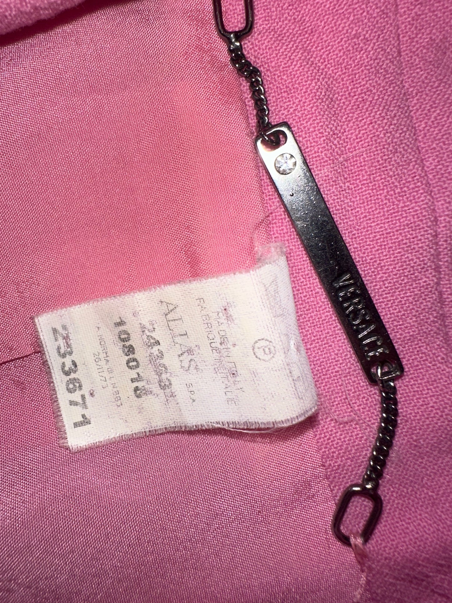 Vintage (90s) Versace Pink Blazer