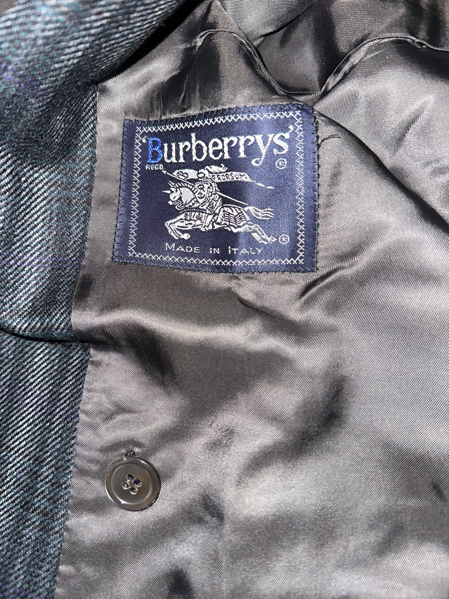 Vintage Burberry Wool Blazer