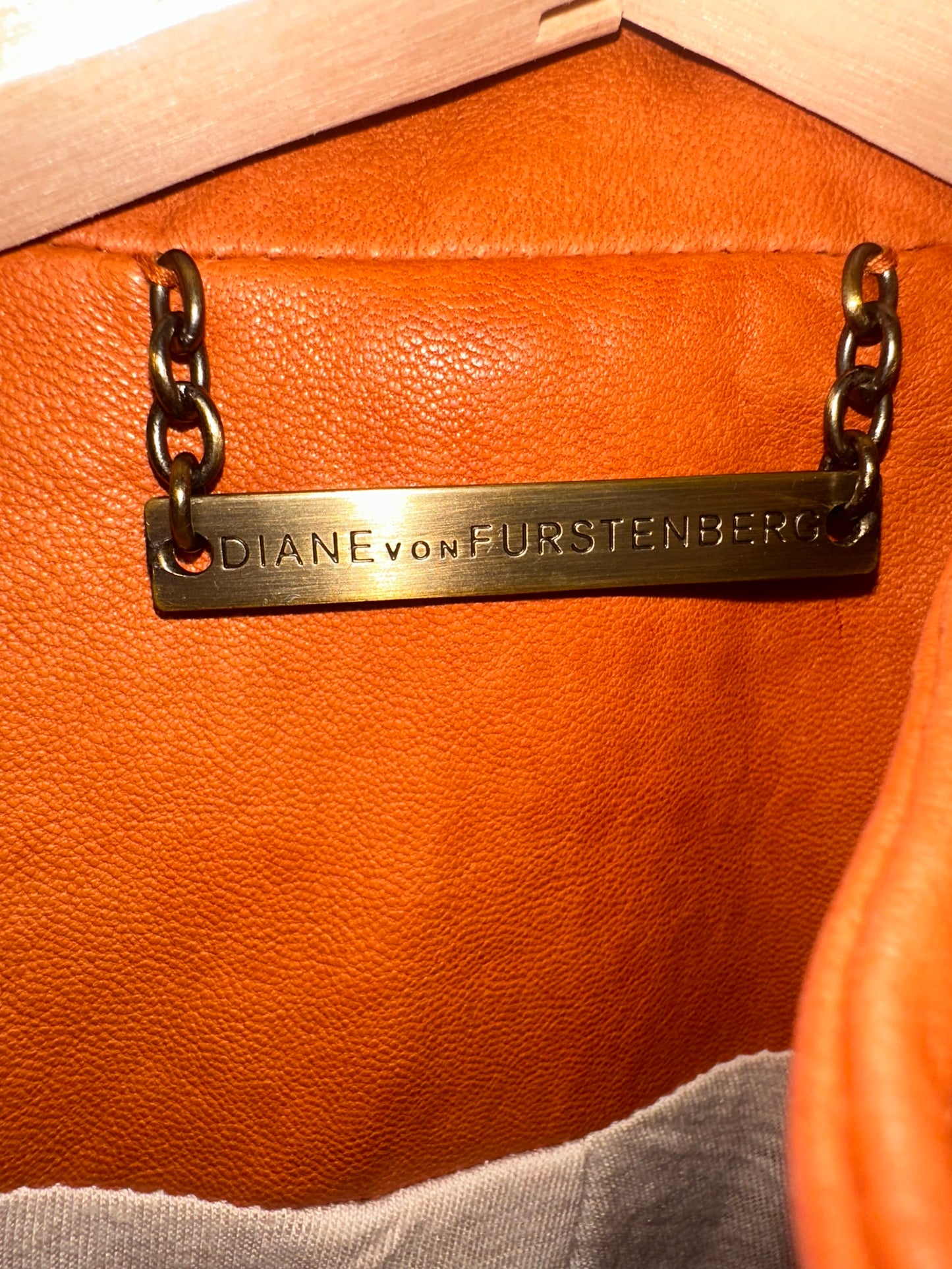 Diane Von Furstenberg Leather Jacket