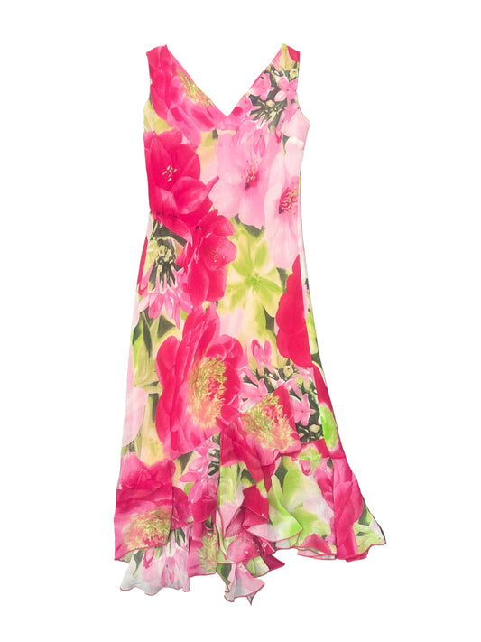 Vintage Spanish Floral Dress