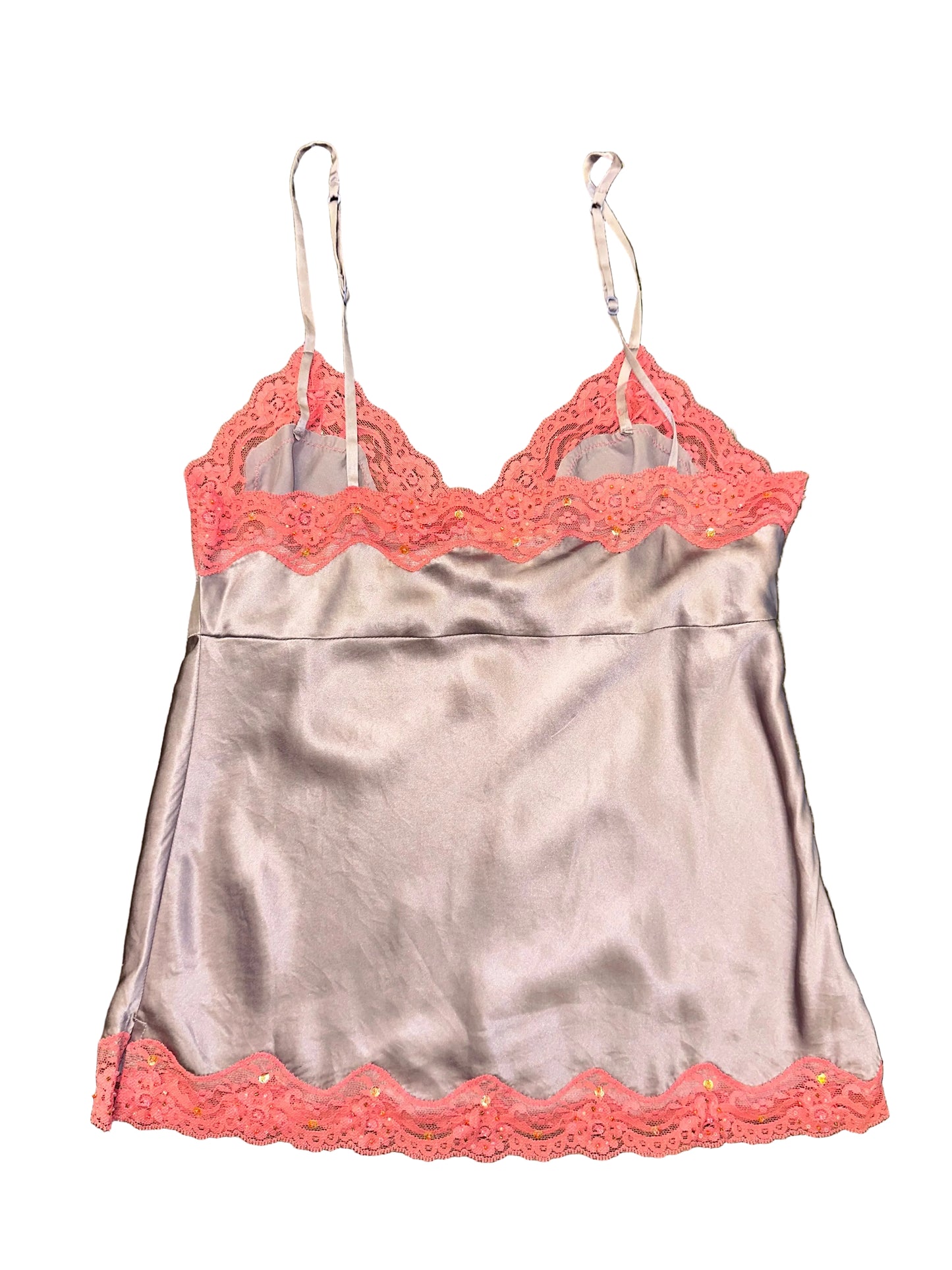 Vintage Lavender Silk Cami