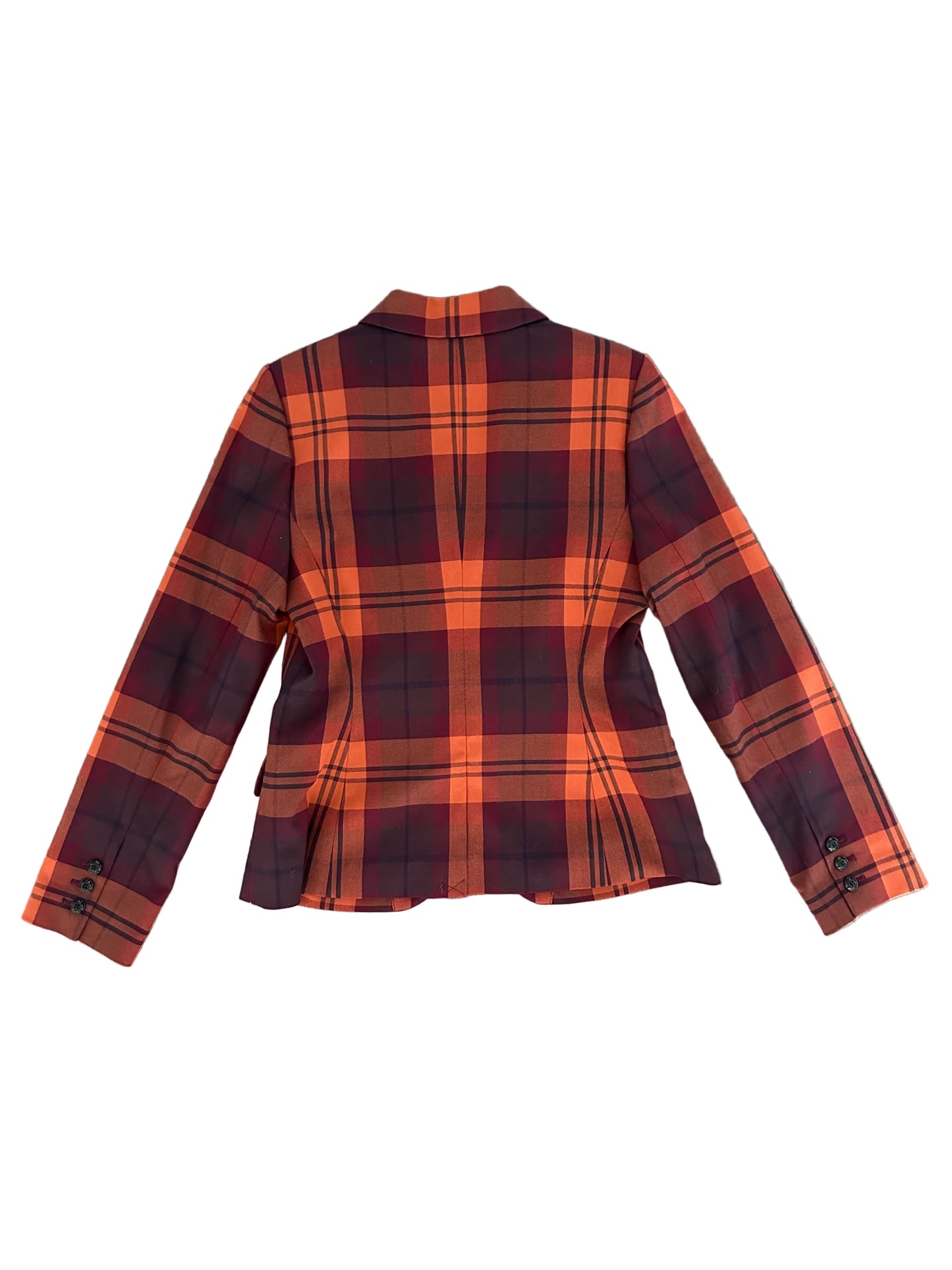 Vintage Plaid Blazer