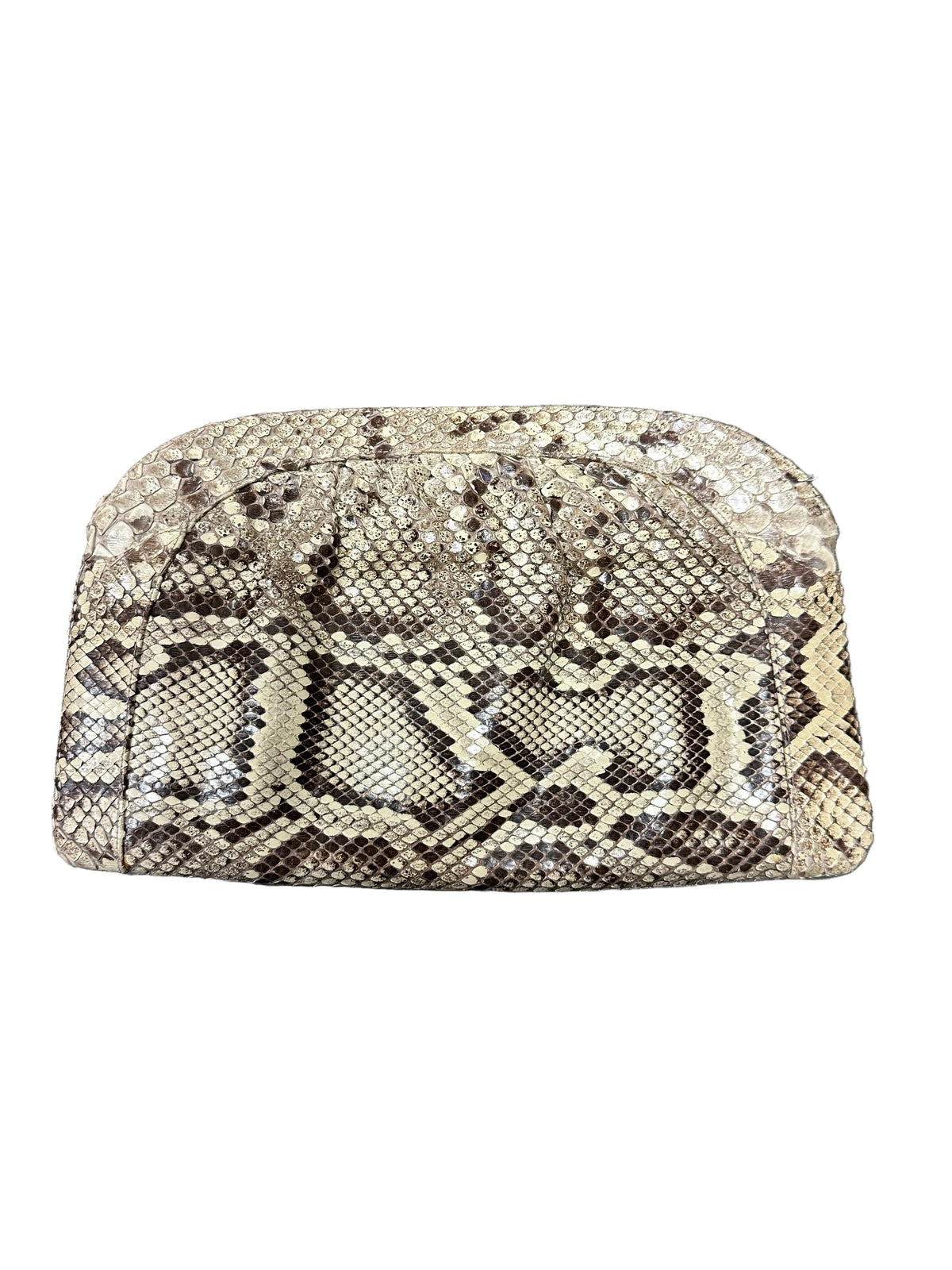 Vintage 1970s Snakeskin Clutch