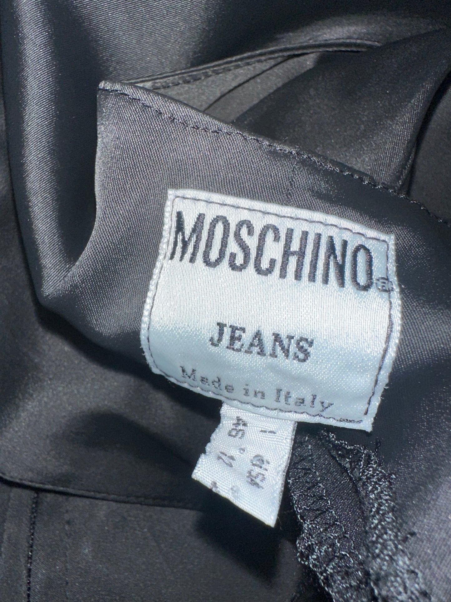 Vintage Moschino Black Cocktail Dress