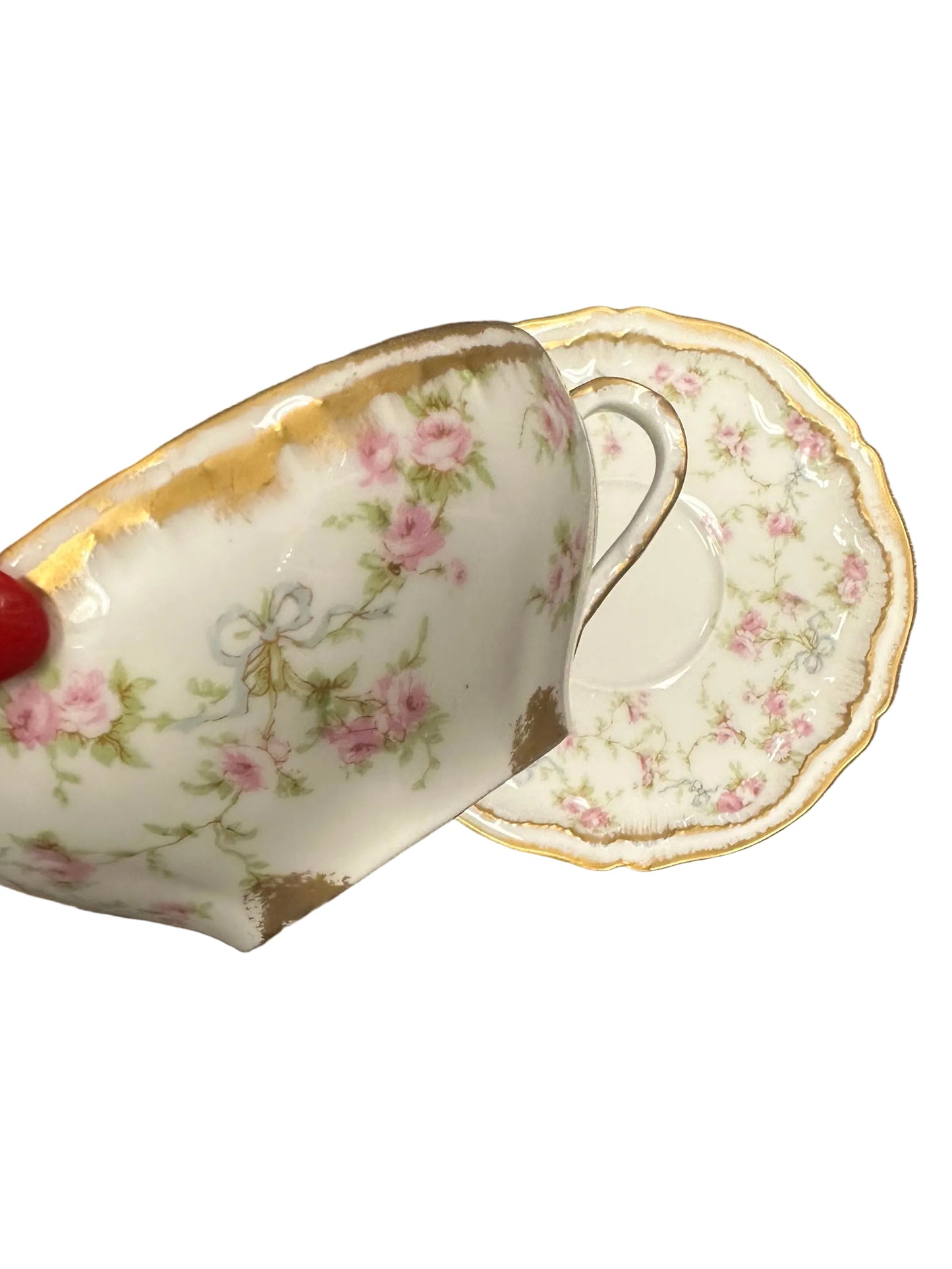 Vintage Limoges Teacup & Saucer Set