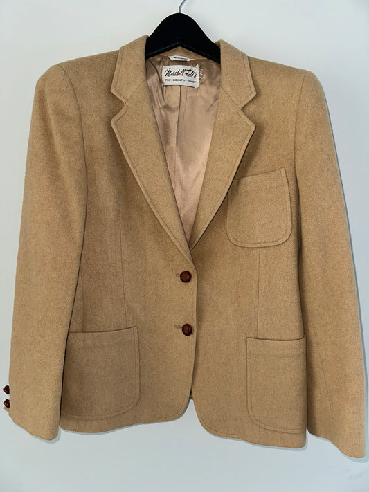 Vintage Camel Hair Blazer