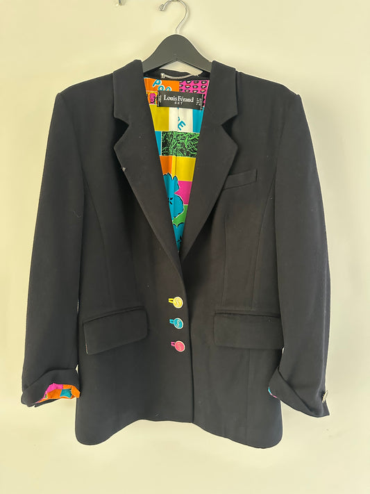 Vintage Louis Feraud Pop Art Blazer
