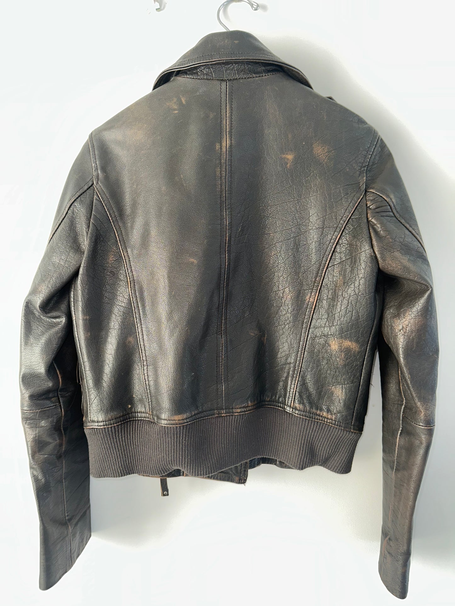 Vintage Members Only Leather Jacket