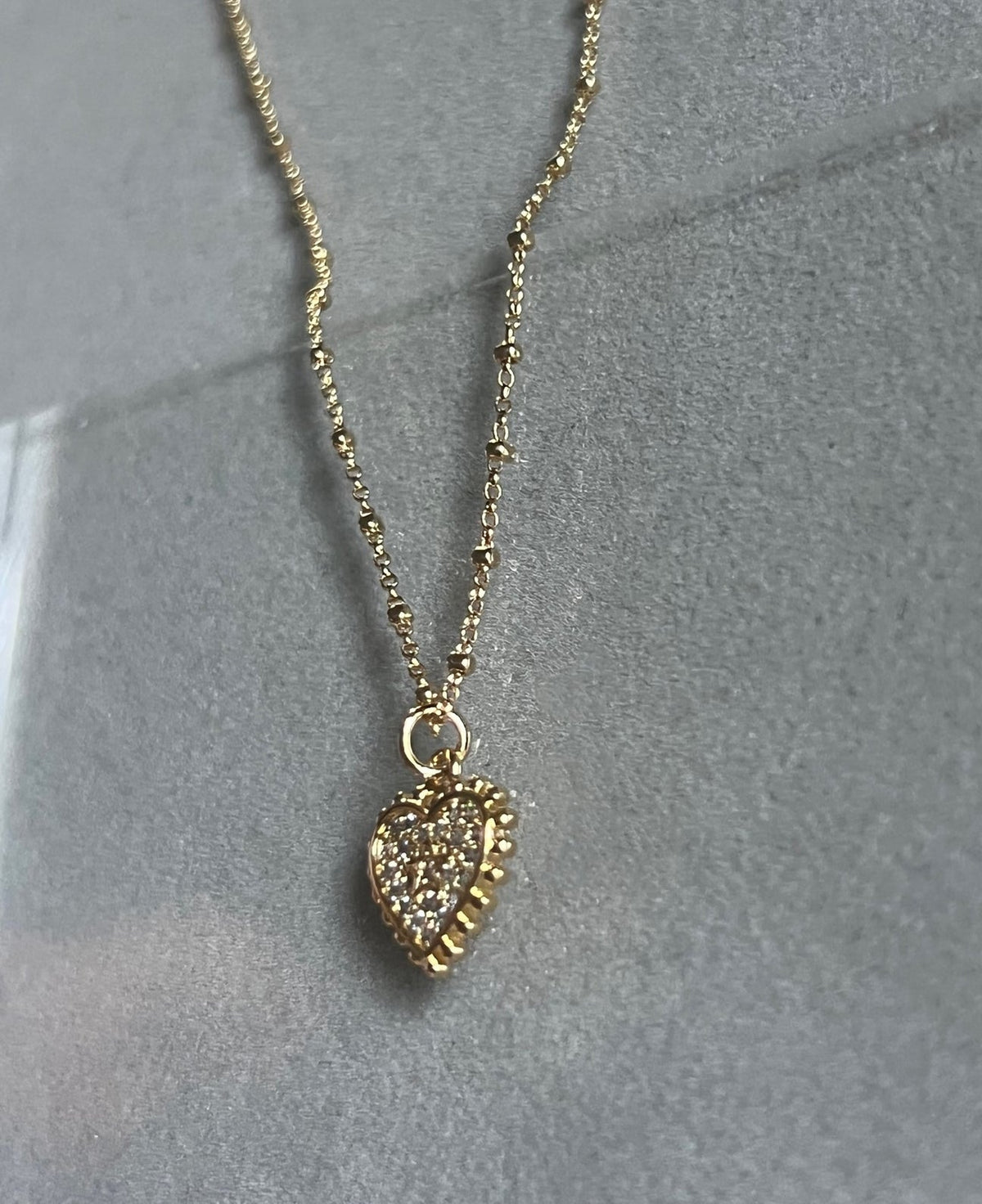 GALYNT Lylah Heart Necklace