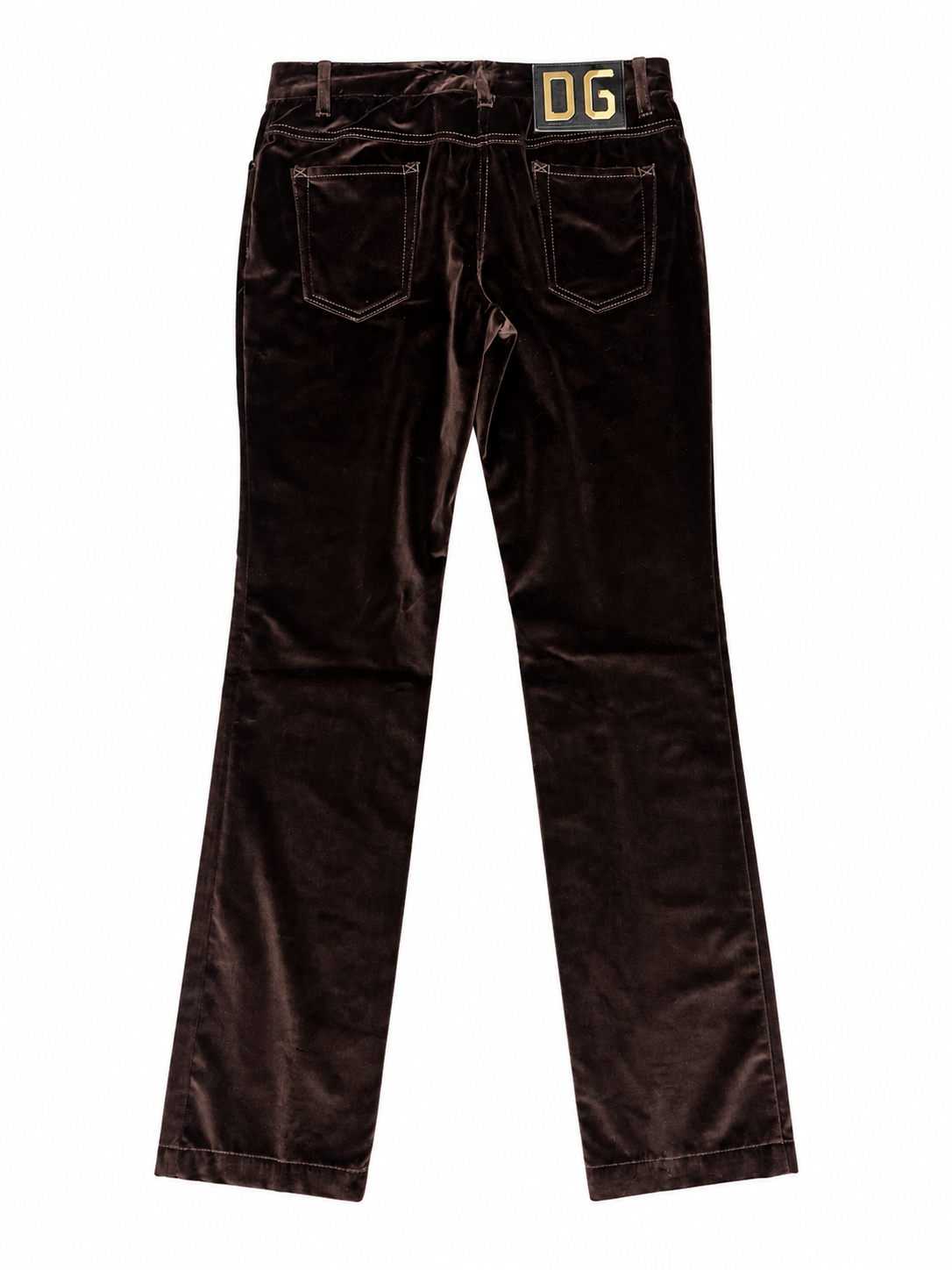Vintage 2000s Dolce & Gabbana Velvet Pants