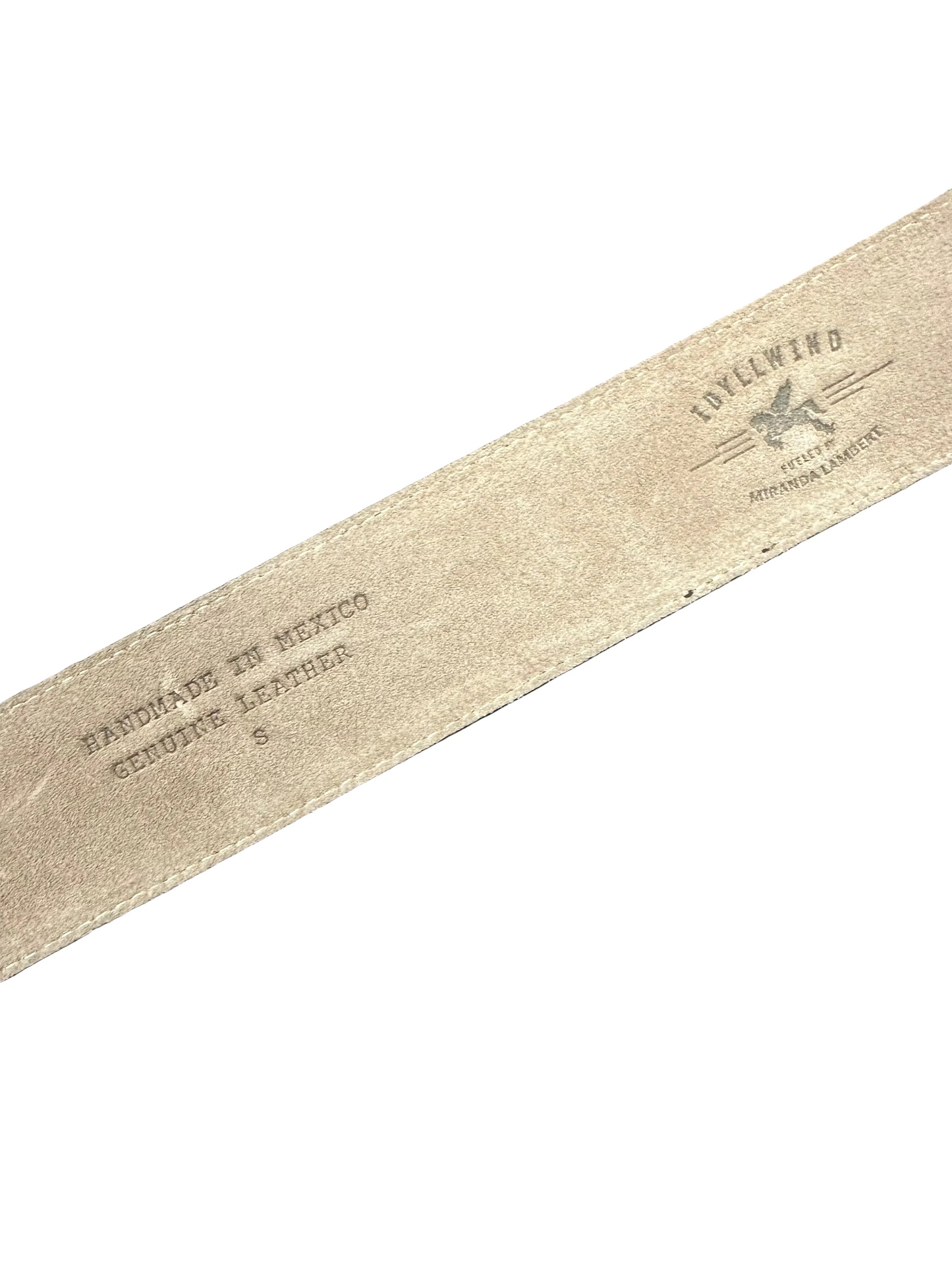 Snakeskin Leather Belt
