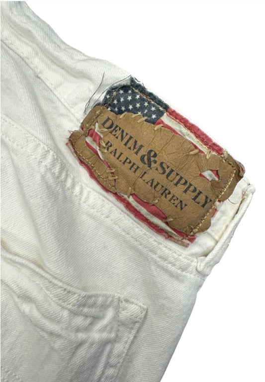 Vintage Ralph Lauren White Jeans